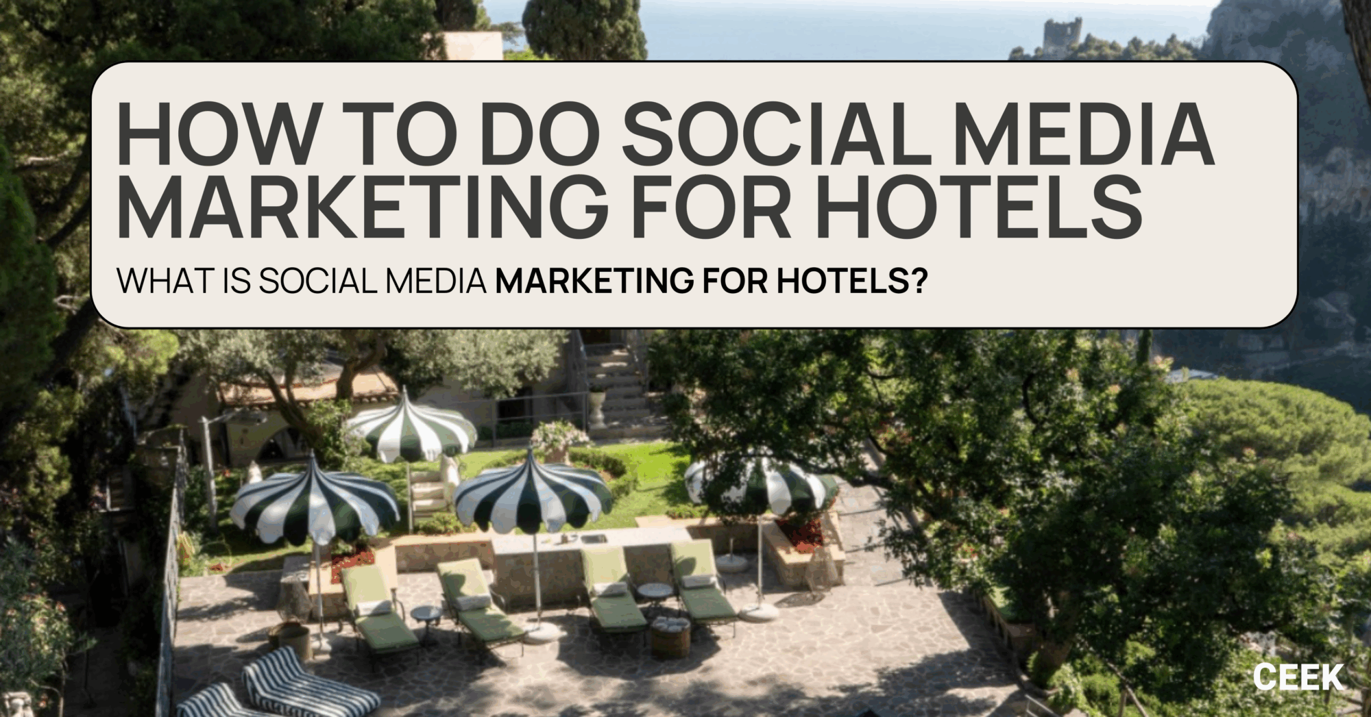 Social media marketing for hotels guide