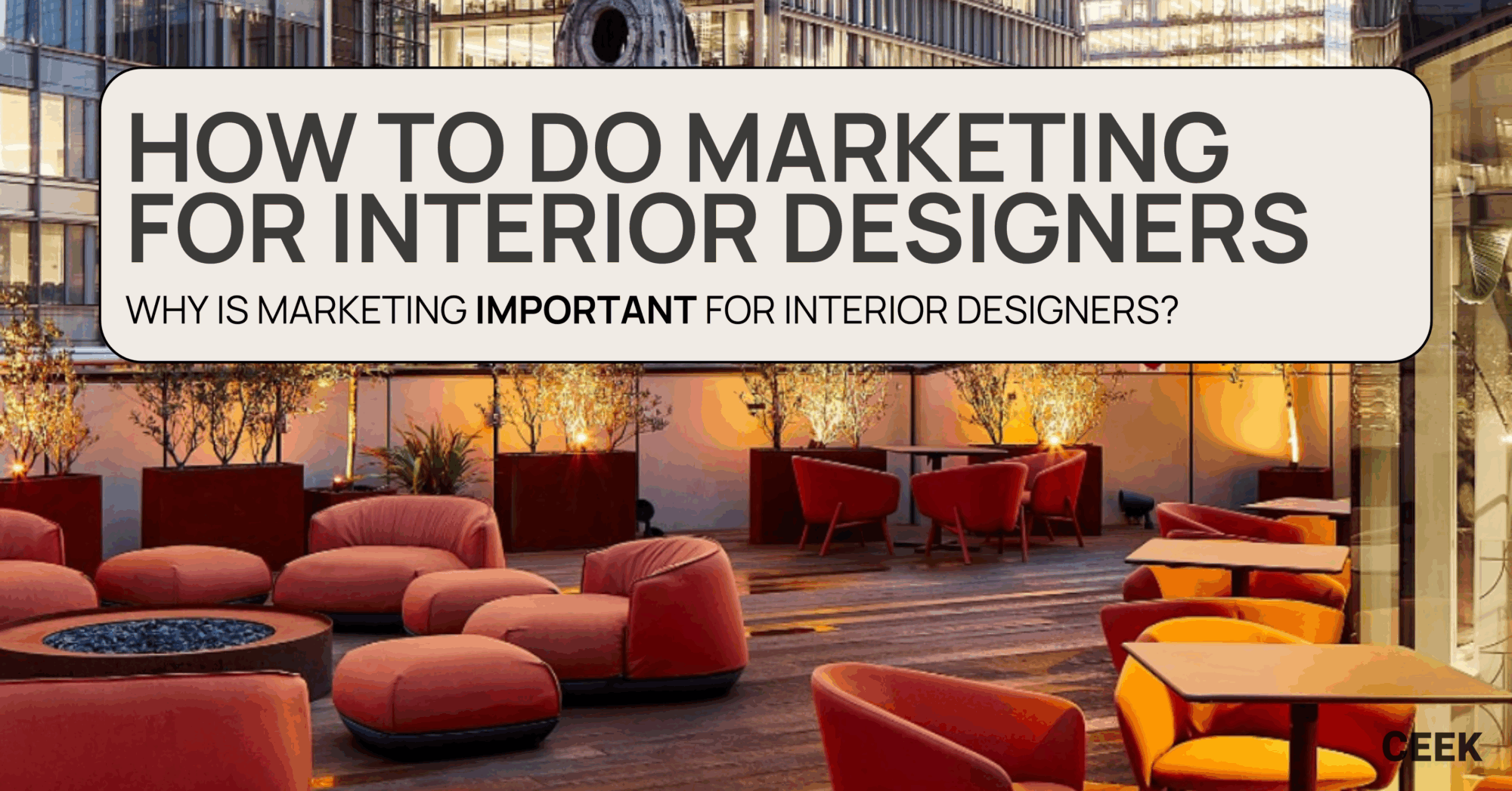 Marketing for interior designers blog featured image