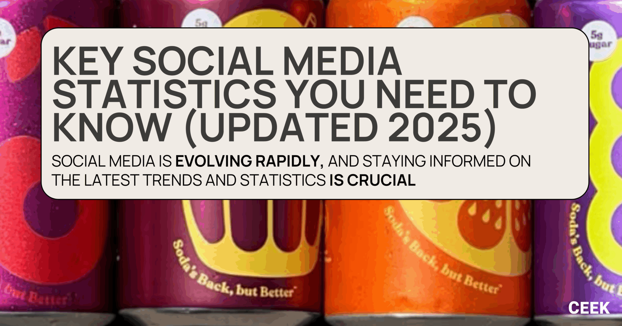 Social Media Statistics blog