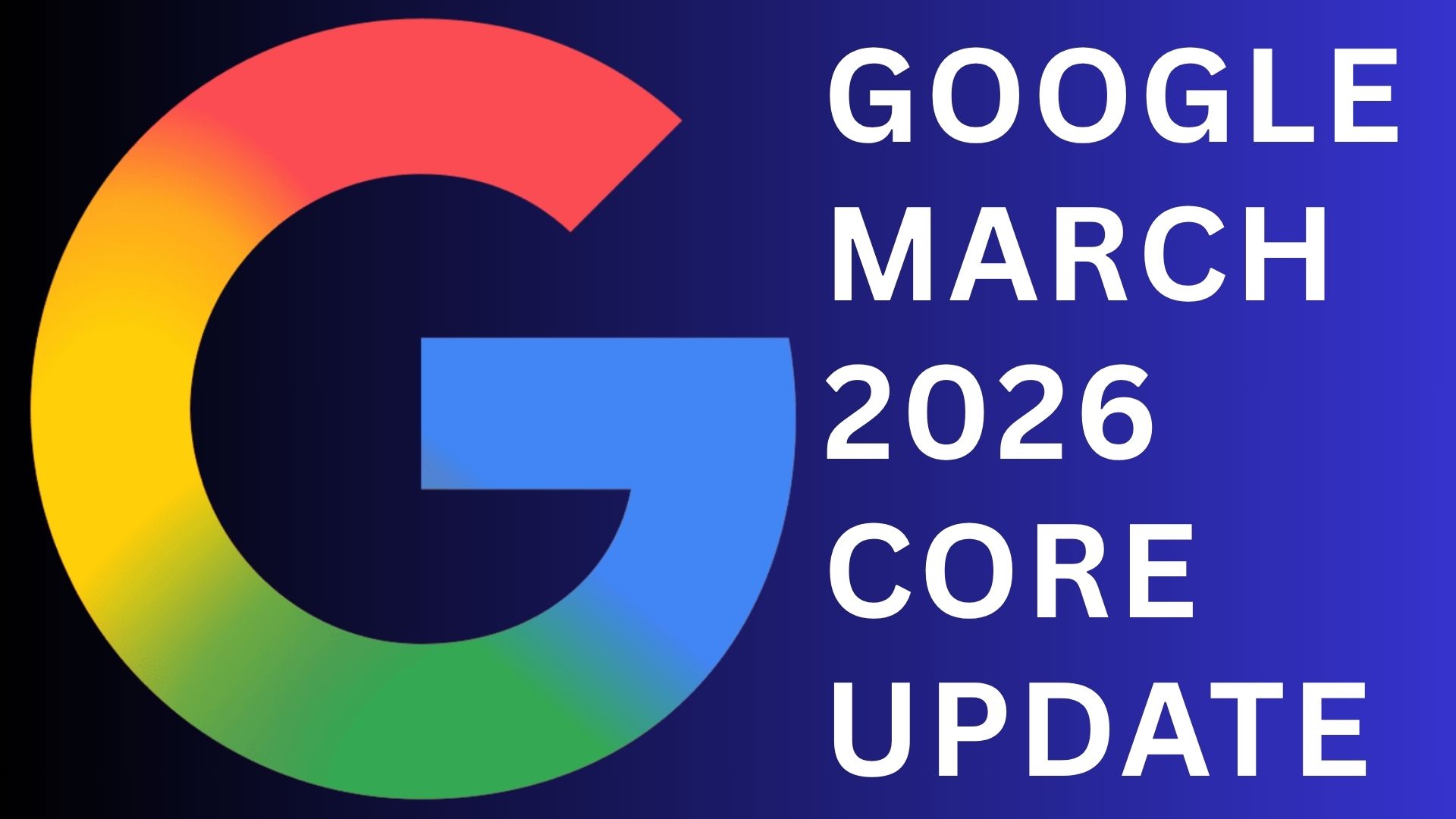 Google March 2026 Core Update Featured Image